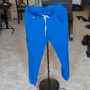 Figs scrub bottoms royal blue size s
